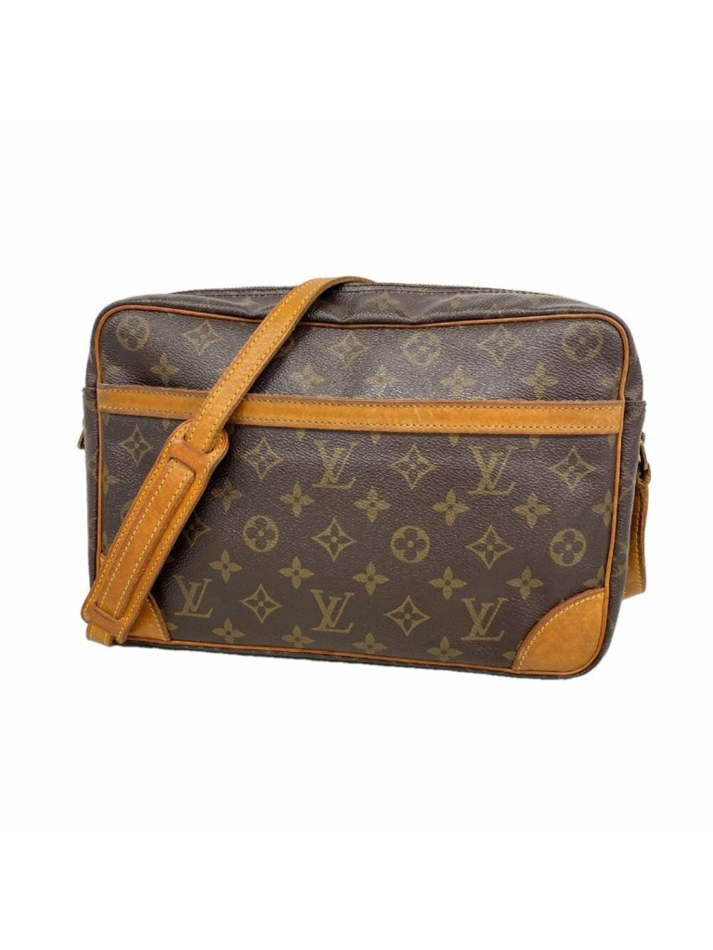 Louis Vuitton Shoulder Bag Monogram Trocadero 30 Brown